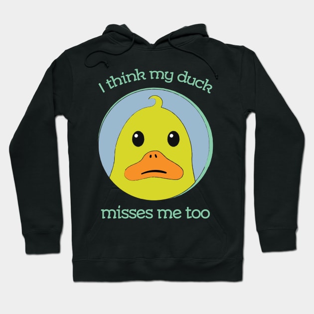 Duck Lover Gift Hoodie by TheBestHumorApparel